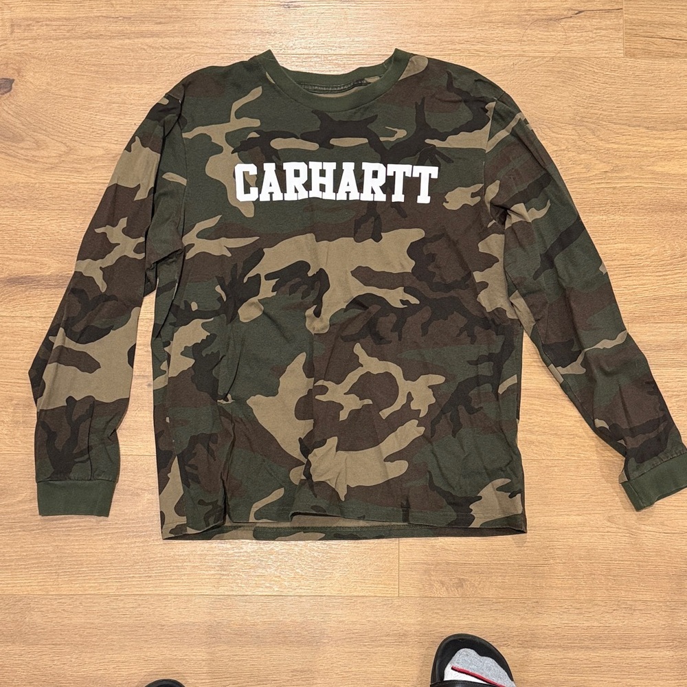 Carhartt WIP Camouflage Long Sleeve Shirt